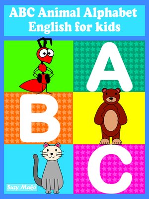 cover image of ABC Animal Alphabet